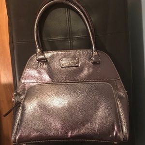 Kate Spade Metallic Satchel